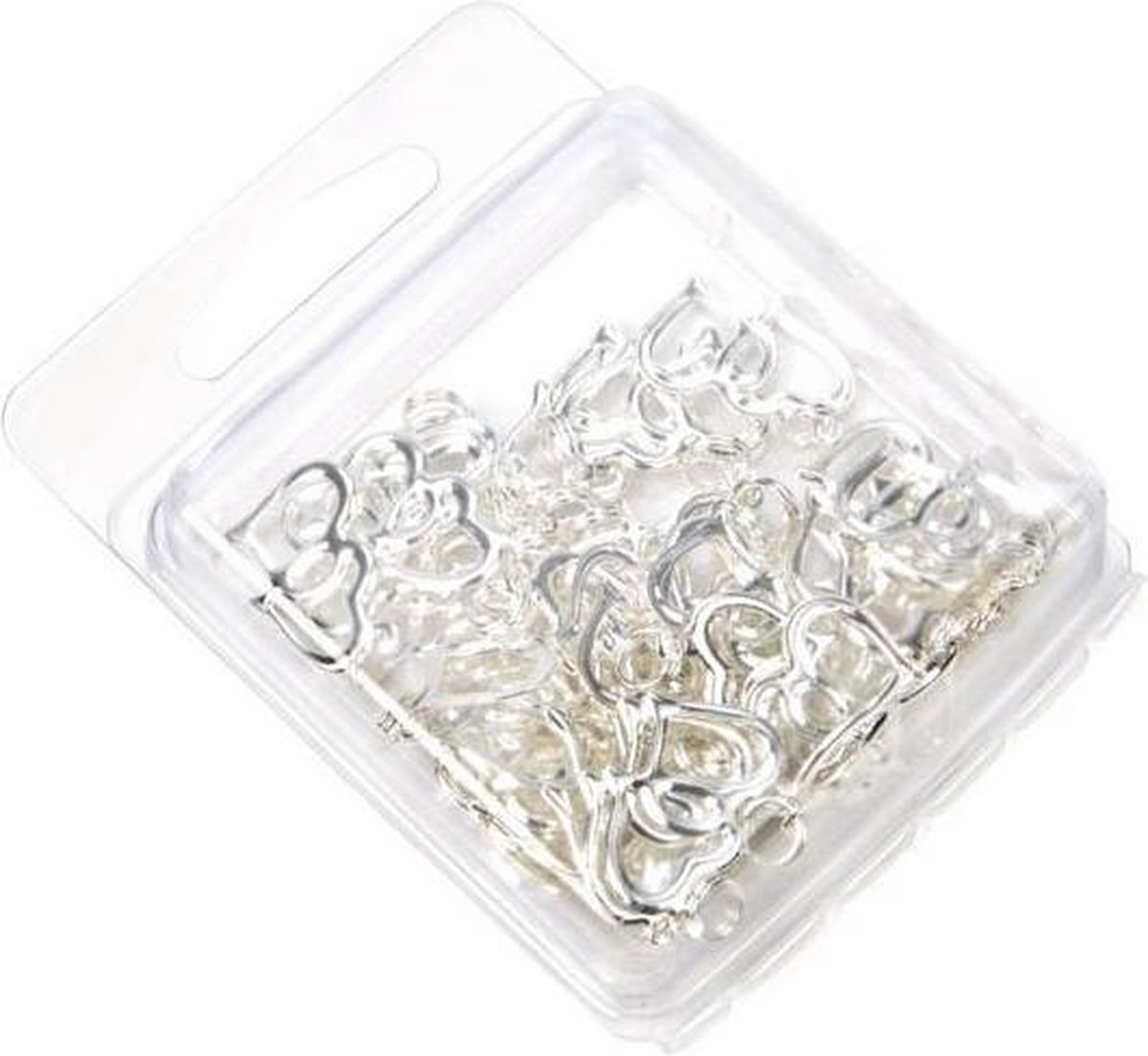 Blisterverpakking met Euroloch 6x1,5x6cm (100 stuks)