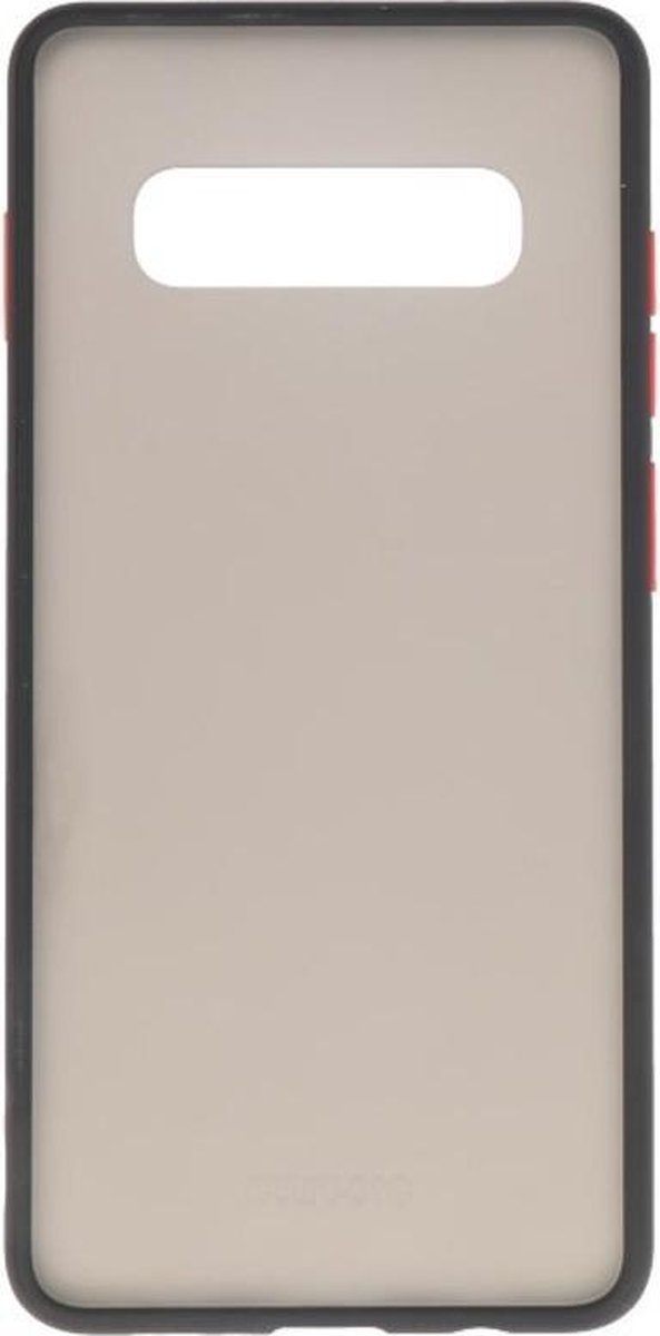 Hoesje Geschikt voor de Samsung Galaxy S10 - Hard Case Backcover Telefoonhoesje - Zwart