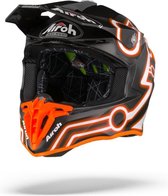 Airoh Twist 2.0 Neon Orange Matt Motocross Crosshelm - Motorhelm - Maat XXL