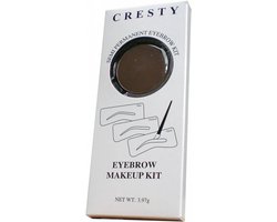 Cresty Wenkbrauwpoeder Dark Brown