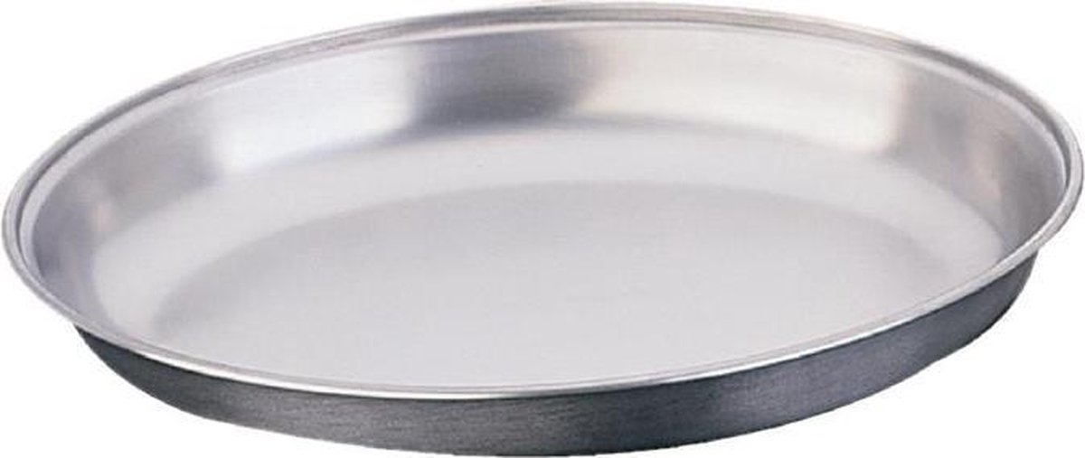 Olympia RVS ovale dekschaal 30cm