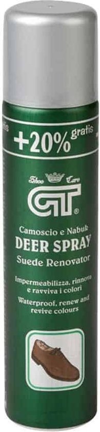stortbui ergens bij betrokken zijn toewijzen Deer - Suéde spray 018 Zwart (Nero) | bol.com