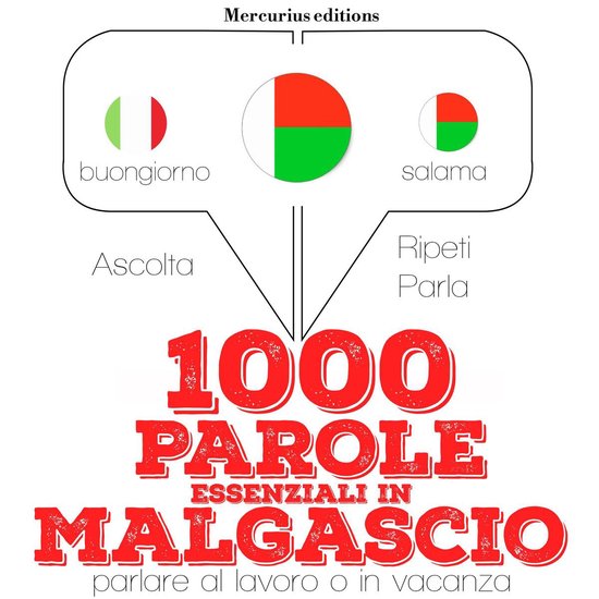 1000 parole essenziali in Malgascio - cover