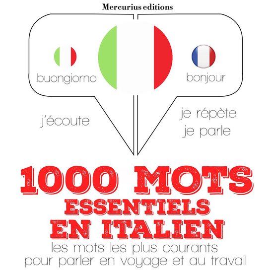 1000 mots essentiels en italien - cover