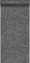 Origin behang bakstenen zwart - 347571 - 53 cm x 10.05 m