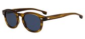 Hugo Boss Zonnebril 0999/s Kvi/ku Heren Bruin/blauw
