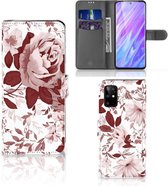 Hoesje Geschikt voor Samsung Galaxy S20 Plus Watercolor Flowers