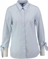 Tommy hilfiger lichtblauwe blouse 3/4 mouw - valt kleiner - Maat L