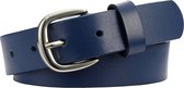 Playshoes Leren Riem Donkerblauw Maat 70