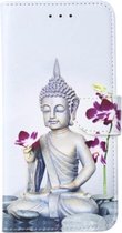 Fonu Boekmodel hoesje Buddha iPhone 6S - 6