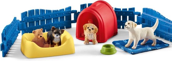 Schleich Farm World - Puppy huis - Speelfigurenset - Kinderspeelgoed voor  Jongens en... | bol.com