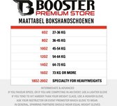 Booster Fight gear -  (kick)bokshandschoenen- Leer  - V3 -  Zwart/Grijs - 14oz