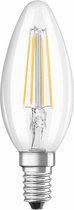 OSRAM 4058075114289 LED-lamp Energielabel A++ (A++ - E) E27 Kaars 4 W = 40 W Warmwit (Ø x l) 35 mm x 95 mm Filament / Retro-LED 1 stuk(s)