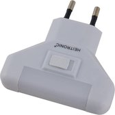 Heitronic LED-nachtlampje met schakelaar, 5 LEDs