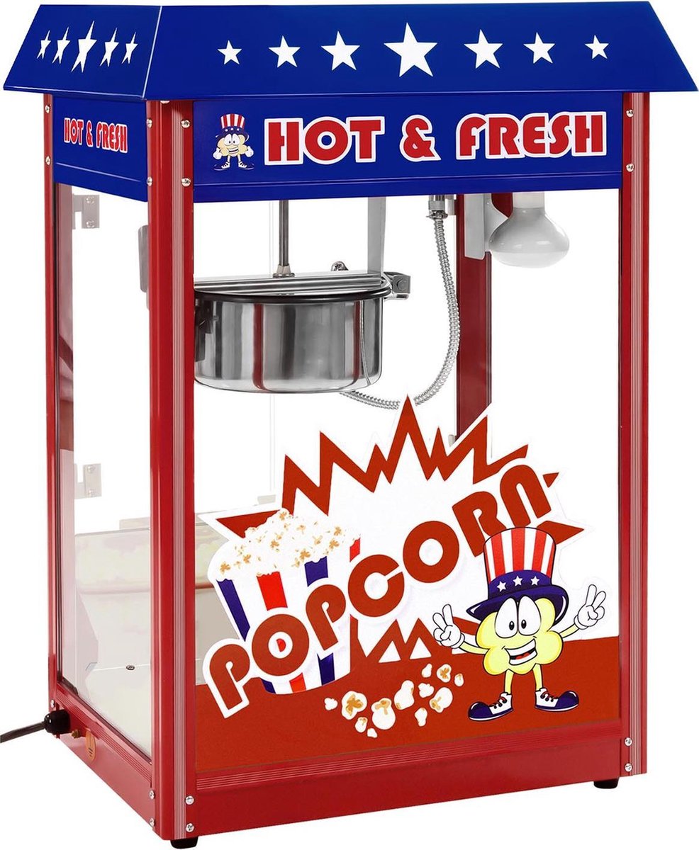 Royal Catering Popcorn Machine Amerikaans design Popcornmaker Popcorn