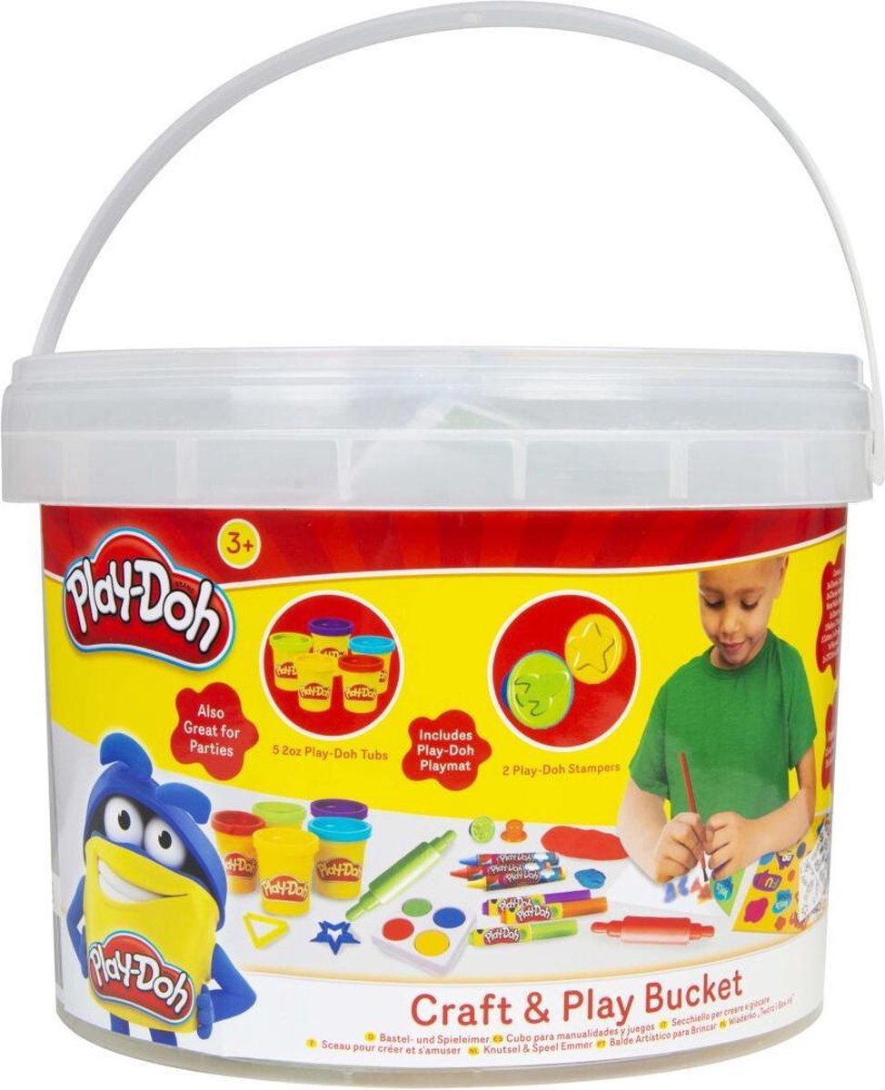 Playdoh Knutsel En Speel Emmer - Play-Doh