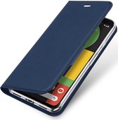 Dux Ducis Skin Pro Series Google Pixel 4 XL Flip Hoesje Blauw