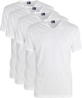 Action 4-pack: Alan Red T-shirts Vermont - Col V - blanc - Taille XL