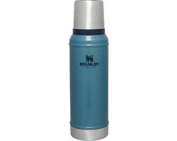 Stanley Classic Legendary Thermosfles 750 ml - Houdt 20 Uur Warm Of Koud - Lekvrij - Vaatwasserbestendig - BPA-Vrij - Voor Koffie, Thee en Meer - Roestvrijstalen Thermoskan - Hammertone Lake