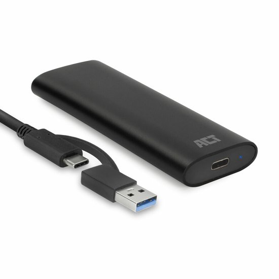 ACT USB-C M.2 NVMe / PCIe SSD Behuizing