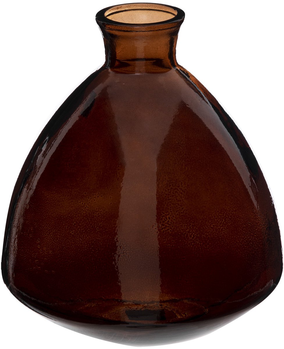 Glazen vaas van gerecycled glas, CANDY, 19 cm