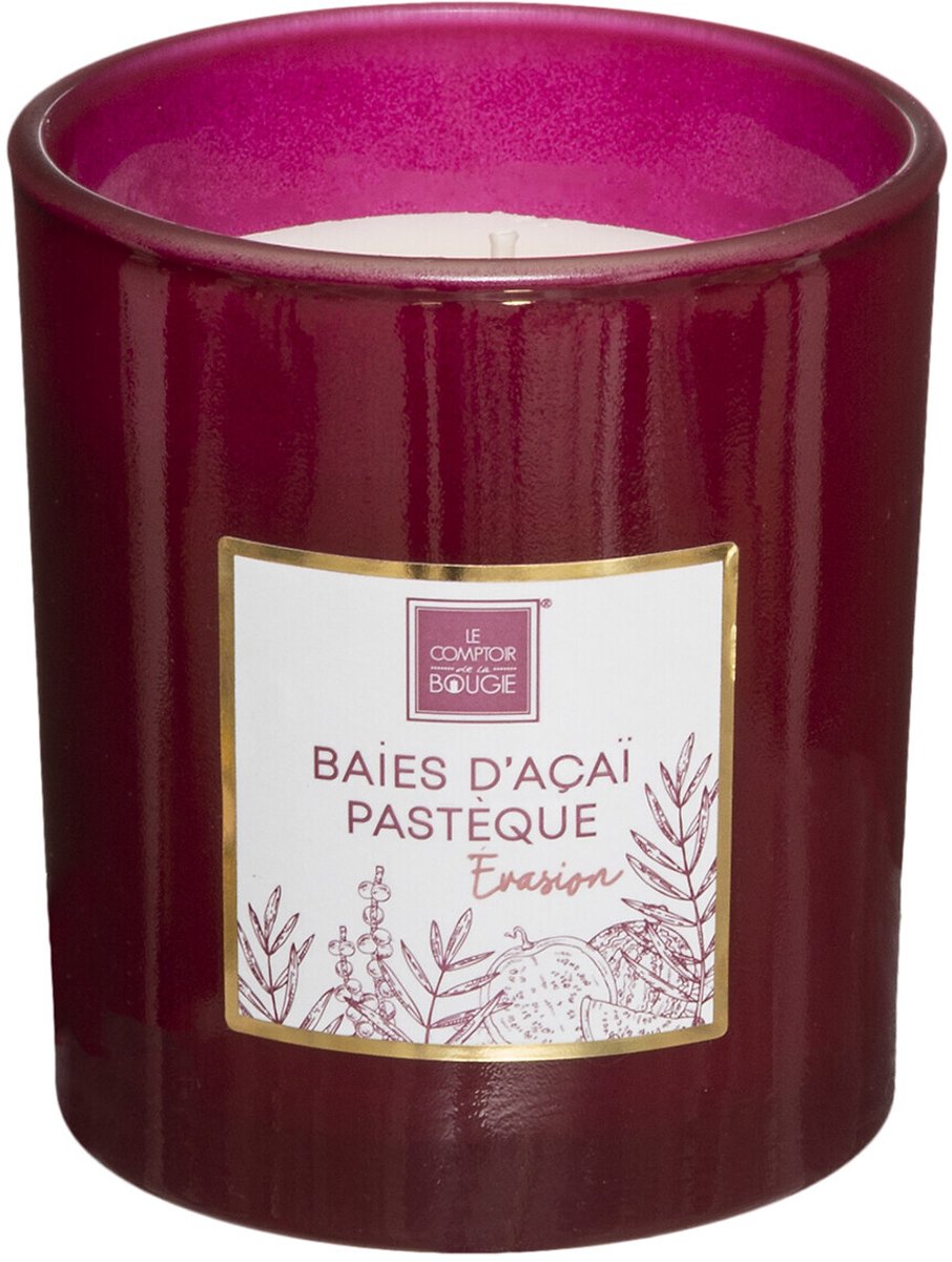 ATMOSPHERA Acai Berries Watermeloen Geurkaars Zoete Geur Sappige Watermeloen Exotische Frisheid Acai Bessen