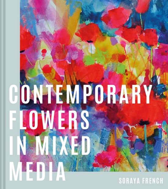Contemporary Flowers in Mixed Media - cover