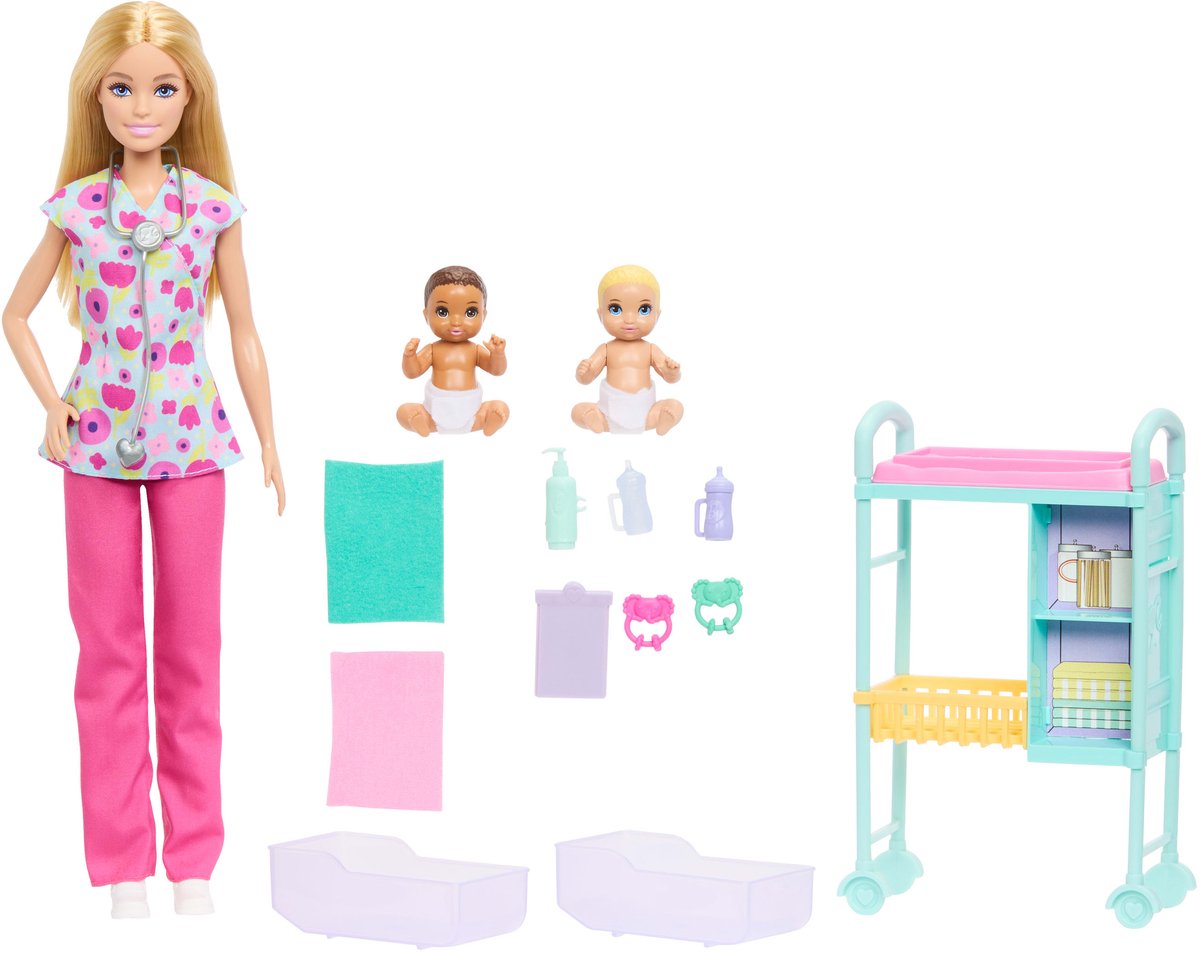 Barbie Careers Baby Dokterpop — afbeelding 4