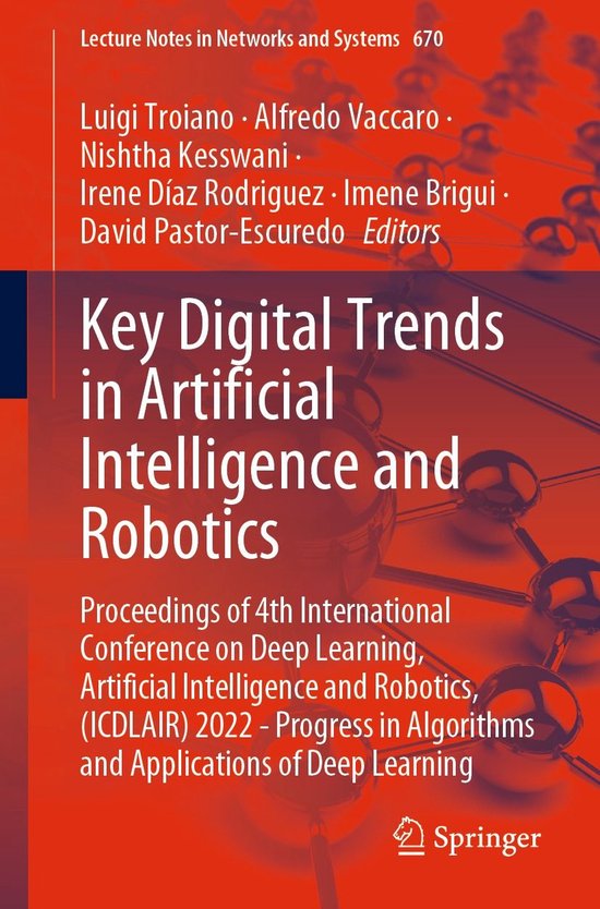 Intelligent Technologies and Robotics (R0) - Key Digital Tre ... - cover