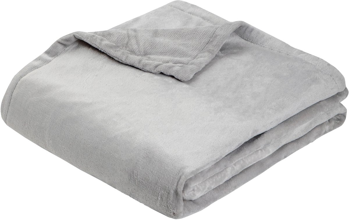 Inventum HB185G elektrische verwarmde bovendeken 180x130 cm - Eenpersoons - 4 warmtestanden - Uitwasbaar - Automatische uitschakeling - Fleece - Lichtgrijs – foto 6