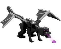 Minecraft Aanval met Drakenadem van de Enderdraak Actiefiguur met 10 schijven