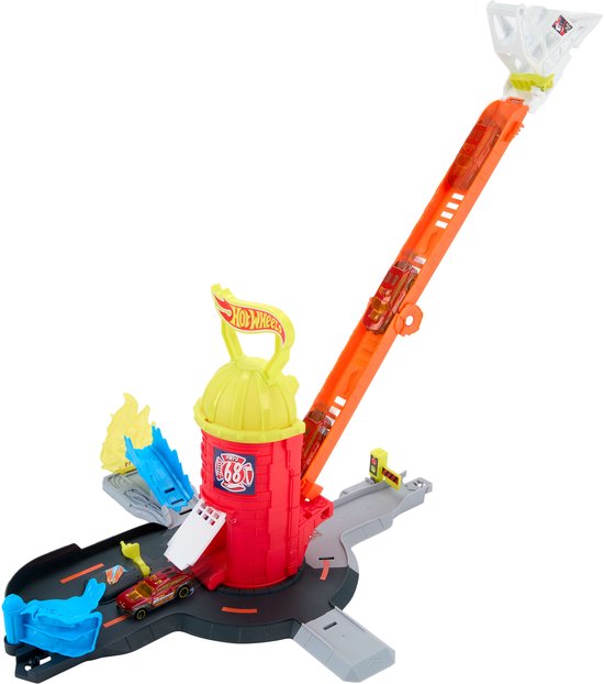 Hot Wheels City Superredding Brandweerkazerne van Merkloos — afbeelding 2