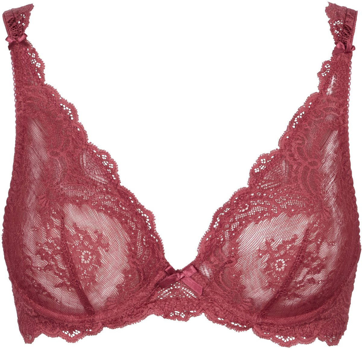 Aubade Danse Des Sens Plunge Triangel BH Mulberry Paars