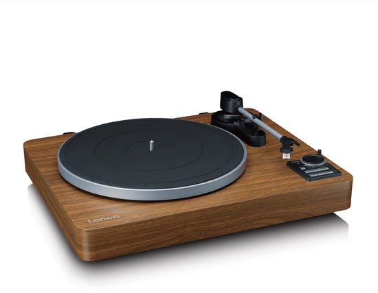 Lenco Platenspeler - Volledig automatische Platenspeler - Bluetooth en Voorversterker - LBTA-165WD - Hout — afbeelding 2
