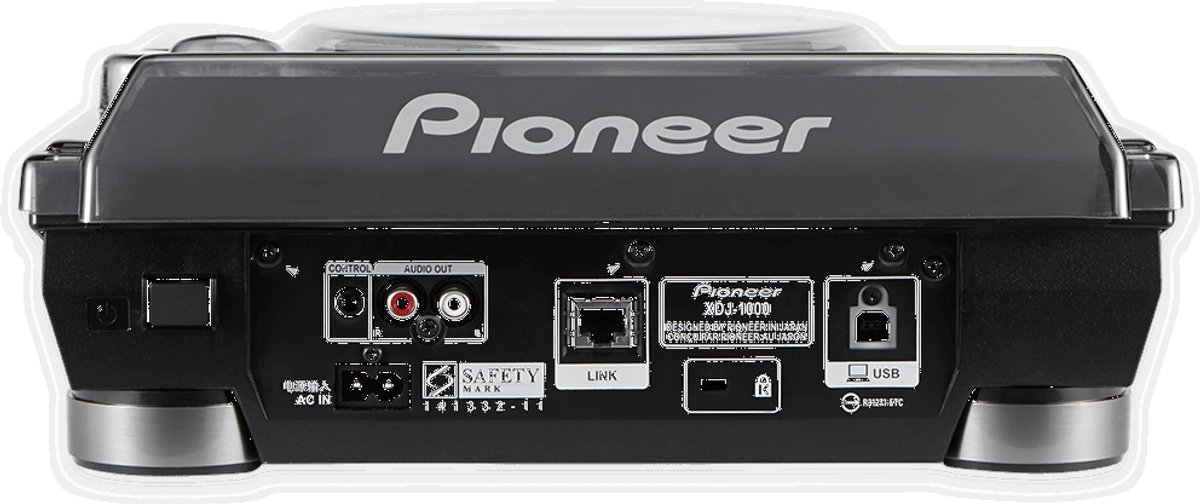 Decksaver Pioneer XDJ-1000 Cover - Cover voor DJ-equipment