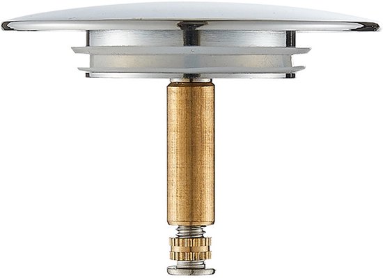 43 mm badkuip afvoerstop, badkuip chock, verstelbare lengte 50 mm-55 mm