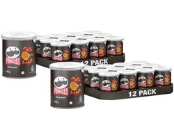 Pringles - Chips Hot & Spicy - 2 x 12 x 40 gr - Voordeelverpakking