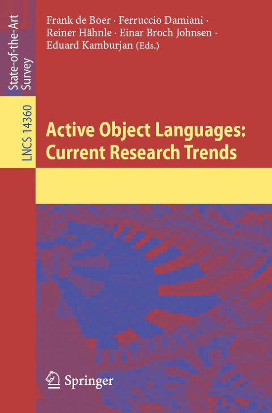 Computer Science (R0) - Active Object Languages: Current Res ... - cover