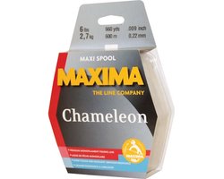 Maxima Maxima Chameleon Mini Pack Monofilament Vislijn – 100 meter – Sterk en onzichtbaar onder water 0.32MM / 12LB