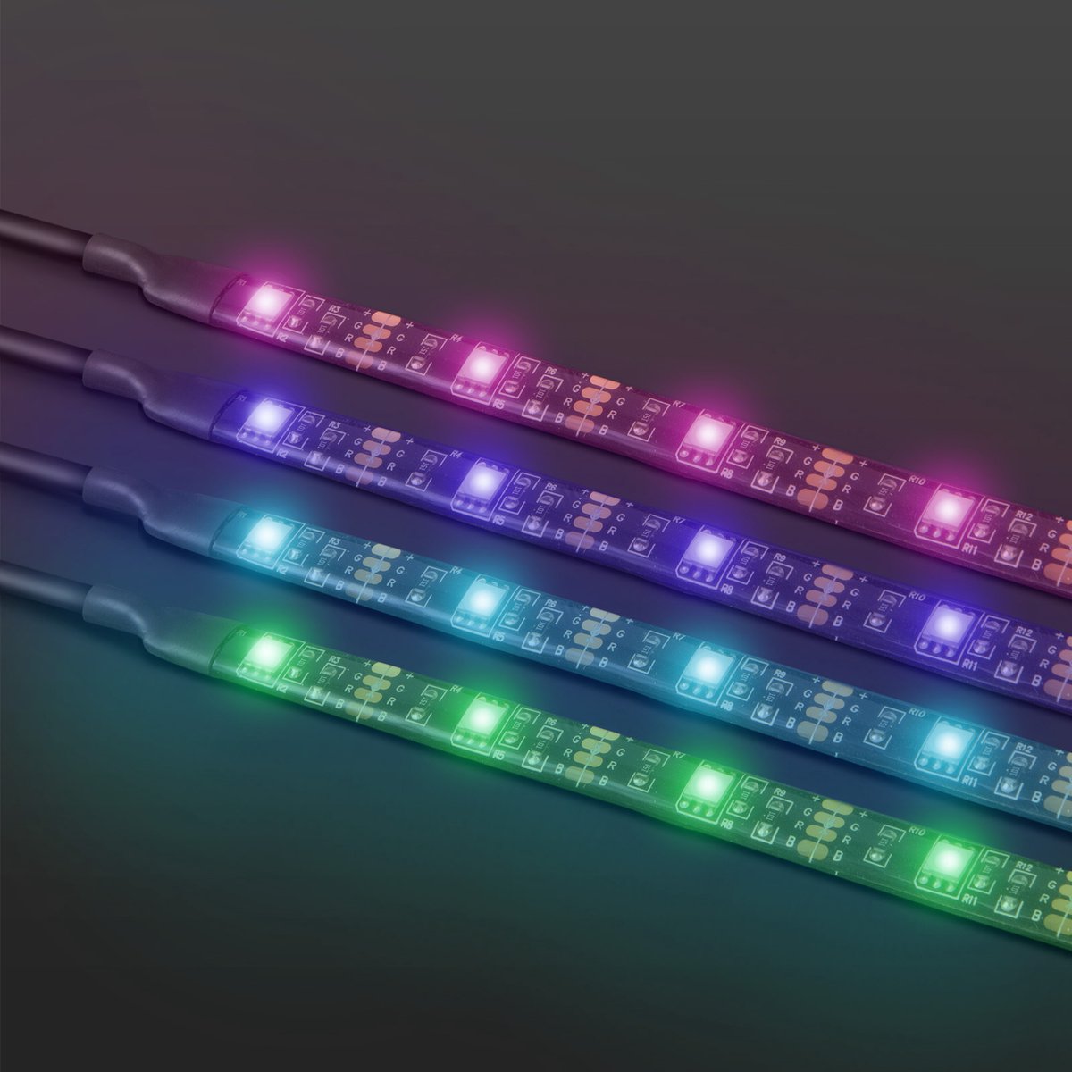 RGB LED Strip USB voor TV & Monitor – LED Strip met Afstandsbediening – TV Achtergrondverlichting voor 32–42 Inch 1 Stuks [55850X]