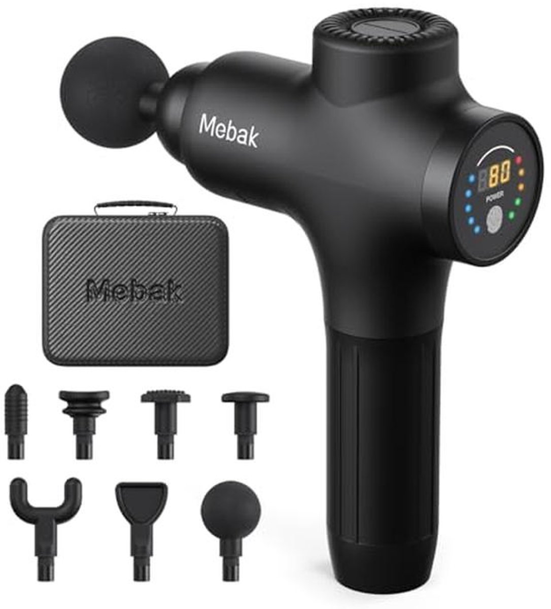 Krachtig Massagepistool voor Diepe Weefselmassage - Draagbaar en Instelbaar