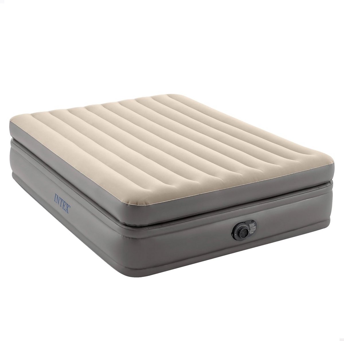 Luxe Tweepersoons Luchtbed met Ingebouwde Pomp - Verhoogd Slaapcomfort - 152x203x51 cm