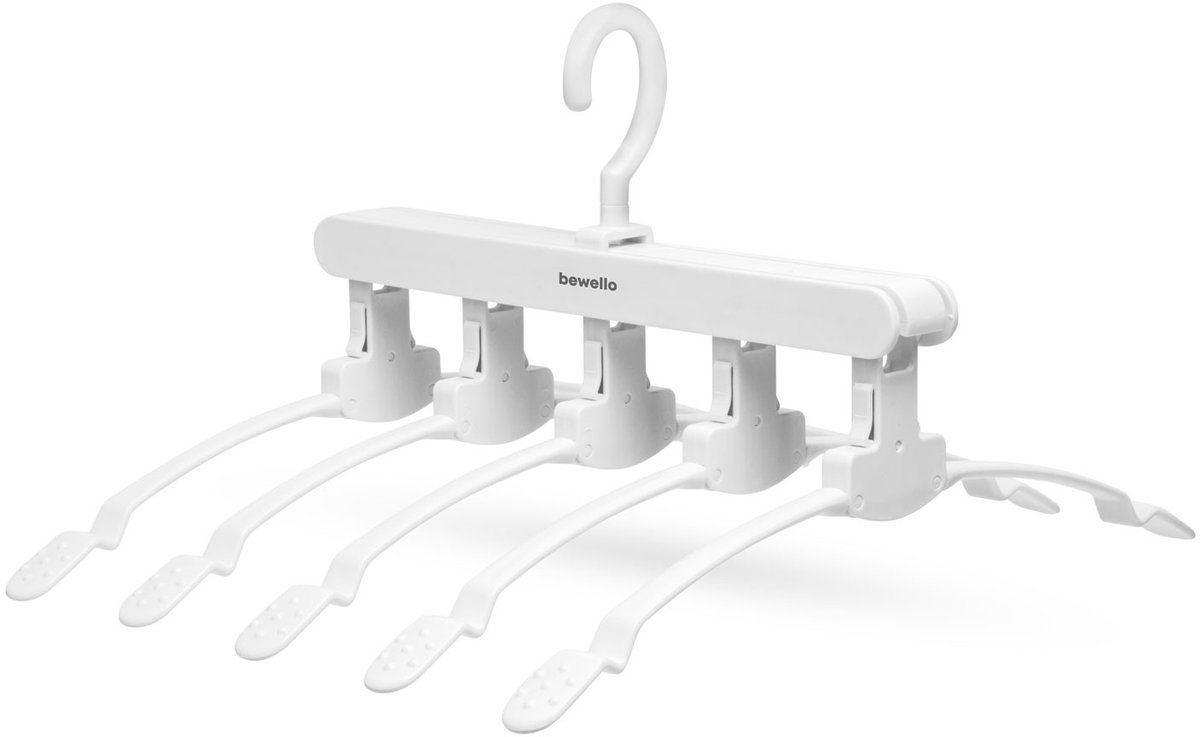 Ruimtebesparende Kledinghanger Organizer – 5-in-1 Hanger voor Kast – Kledinghanger Space Saver [BW2029]