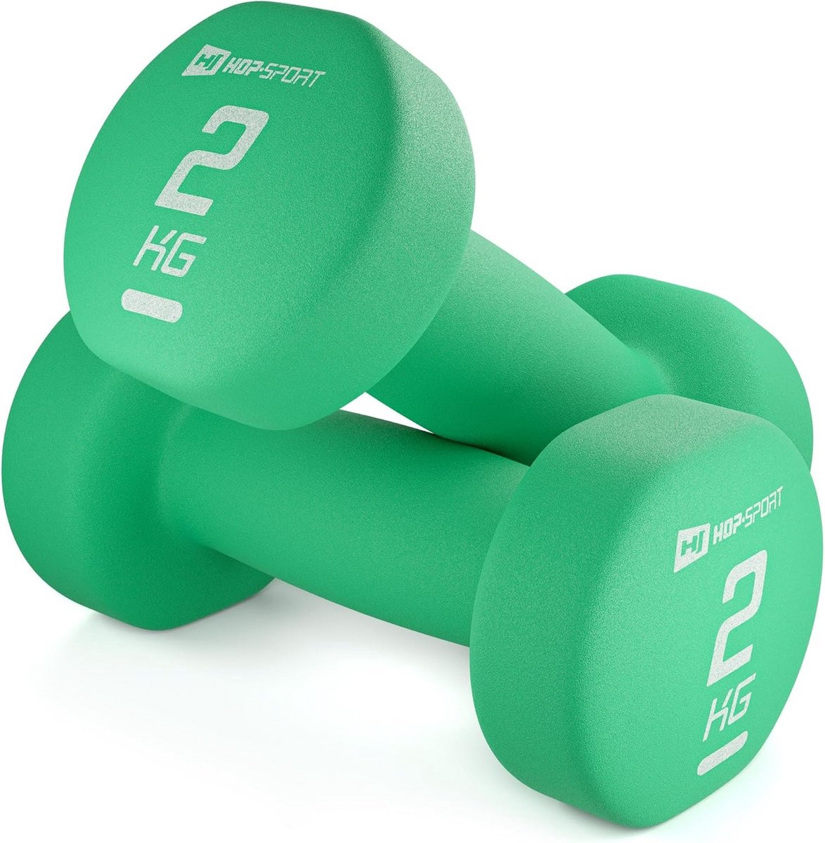 Set van 2 Neopreen Halters voor Krachttraining en Fitness