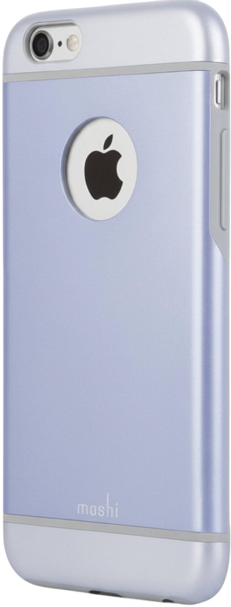 Moshi, Hoesje Geschikt voor Apple iPhone 6 Plus / 6s Plus Ultradun Hybride Model iGlaze, Paars