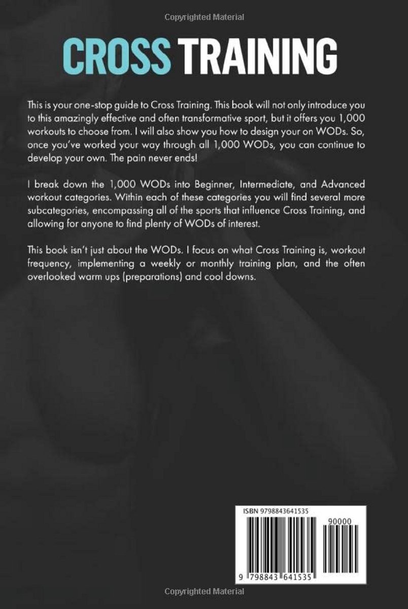 1000 WOD's Cross Training Boek voor Thuisgebruik - afbeelding 2