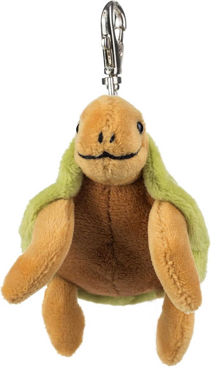 Zacht Pluchen Sleutelhanger Schildpad Hilde 11 cm — afbeelding 4