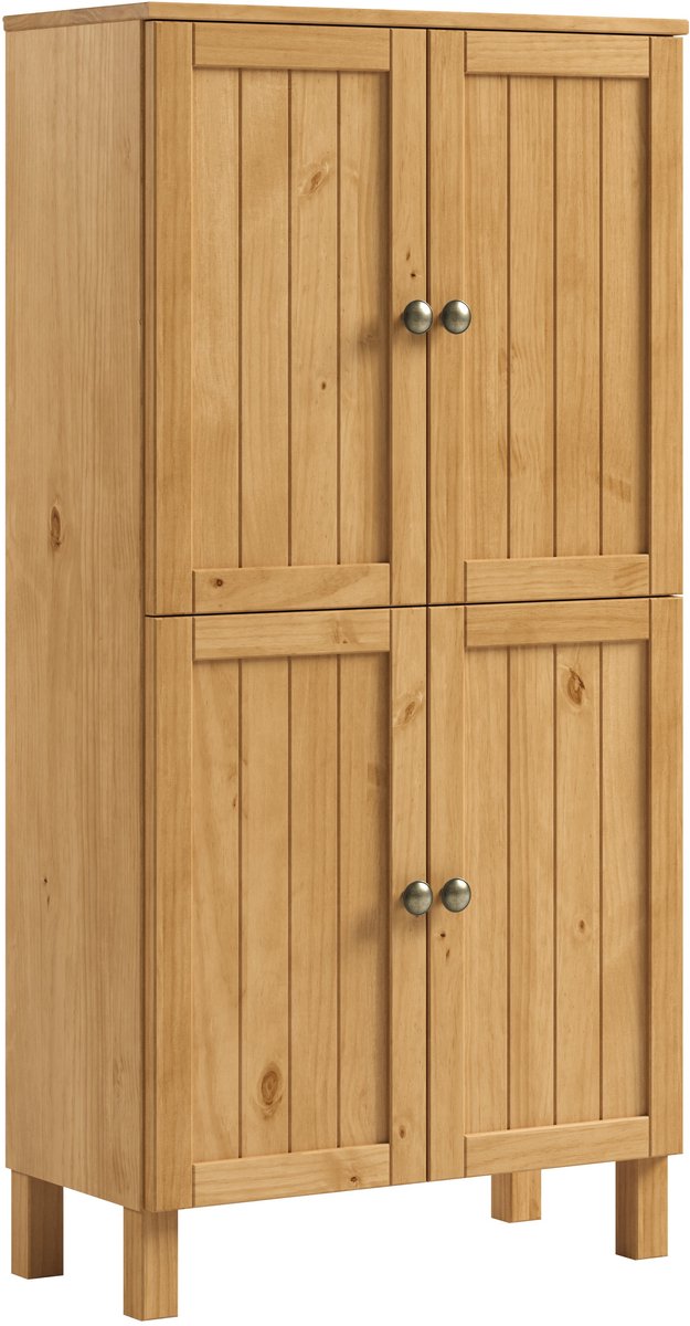 Notio Living Calle-Calle-Cabinet - 4-Deurs - SW Bruin