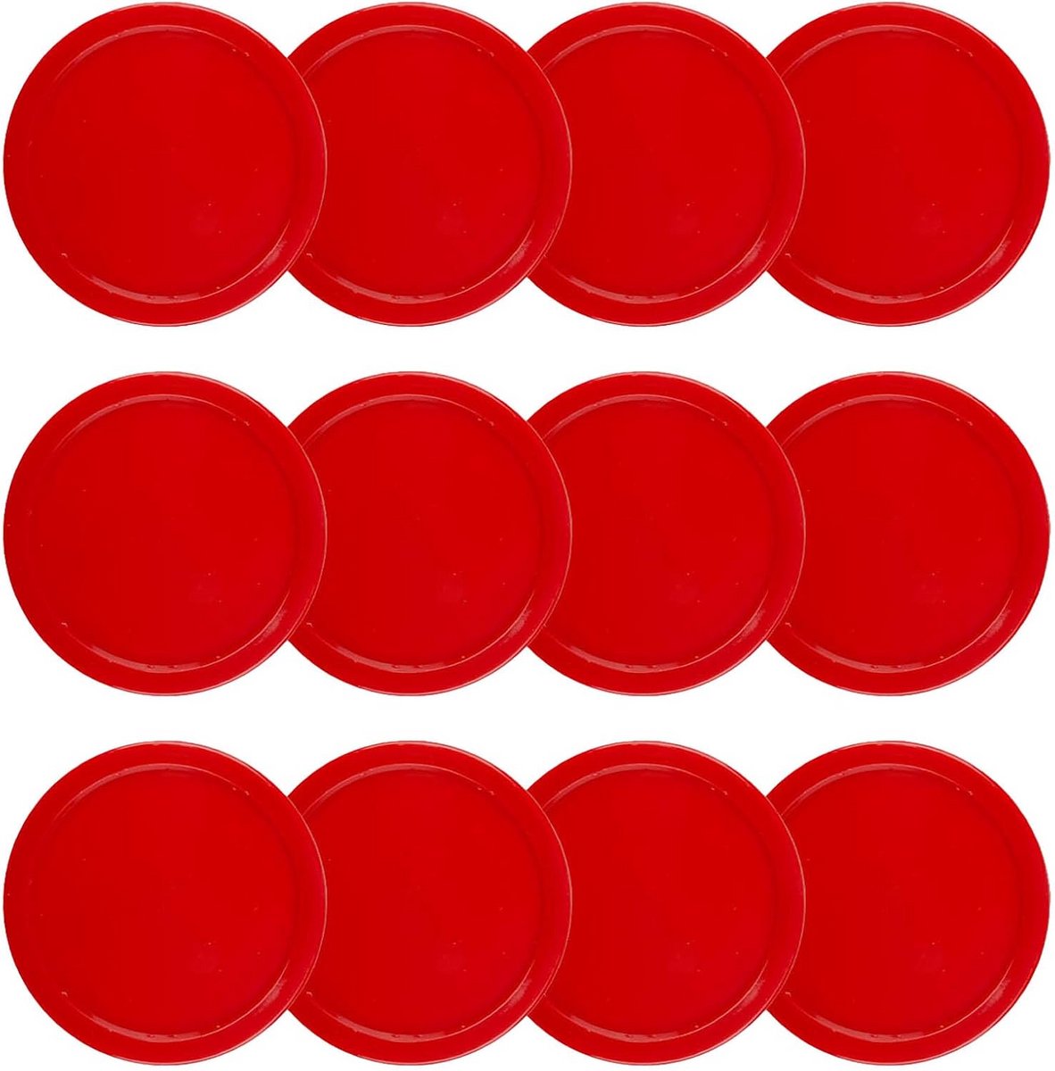 12 Stuks 2,5 Inch Airhockey Pucks voor Kleine Tafels Set