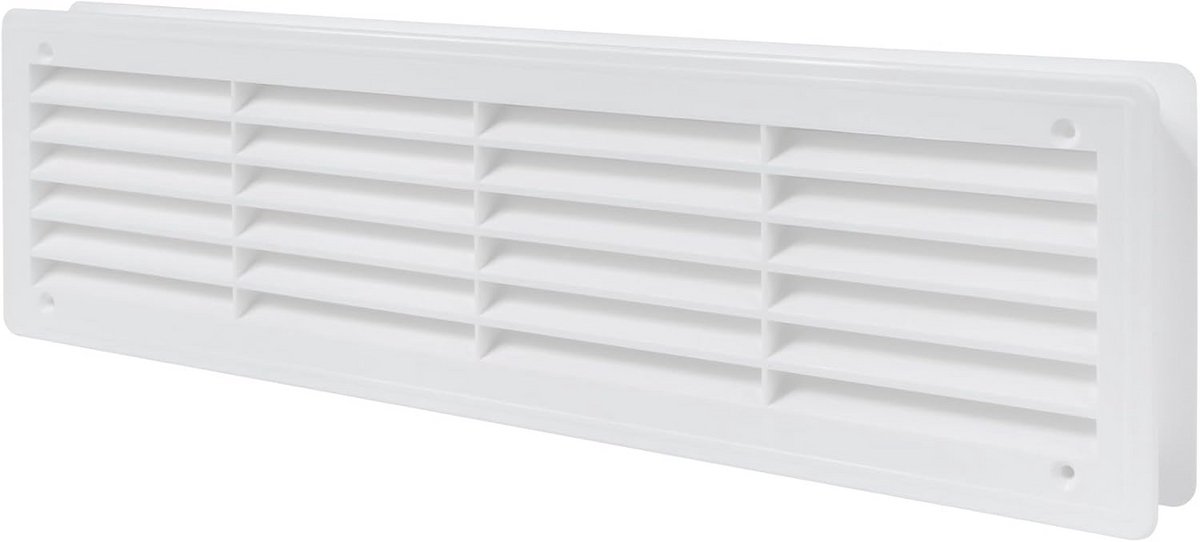 Dubbelzijdige Ventilatiegrille voor Deur - Universele Luchtverversing voor Badkamer en Kasten